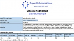 祝賀華耀（柬埔寨）有限公司 WCFO (CAMBODIA) CO., LTD. 2024年快速通過RBA認證并順利取得銀牌